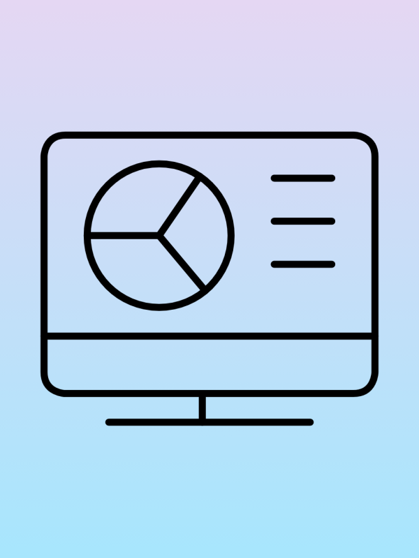 Icon für Daten und Wirkungsmonitoring