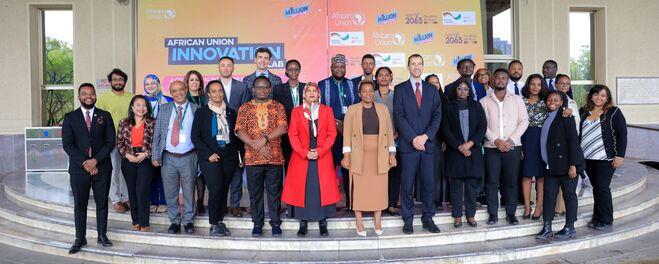 Gruppenbild des "African Union Innovation Lab".
