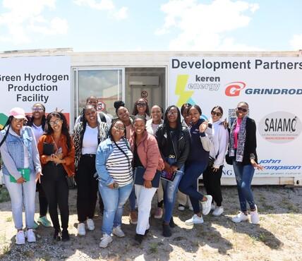 Group photo of people smiling