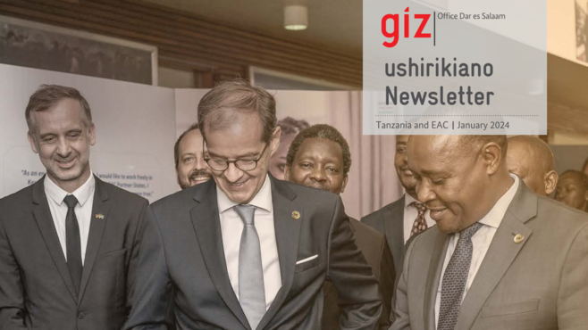 Group of men smiling