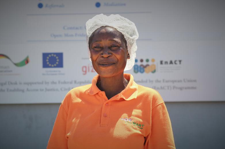 Portrait-Bild von Rita Mulenga.