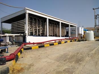 Die Entsalzungsanlage Abu Zighan der Water Authority of Jordan (WAJ) zur Wasserversorgung von Deir Allah.