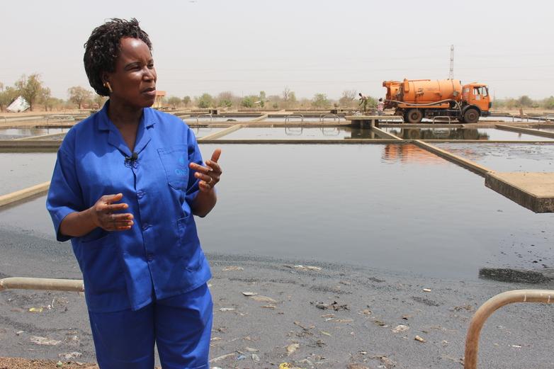 Ausbildung junger Menschen im Maurerhandwerk.