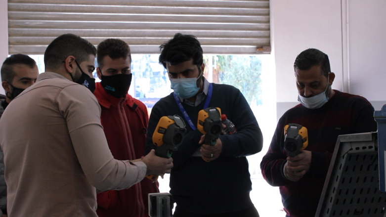 Schulung der Energieaudit-Teams der Wasserversorger im mobilen Labor