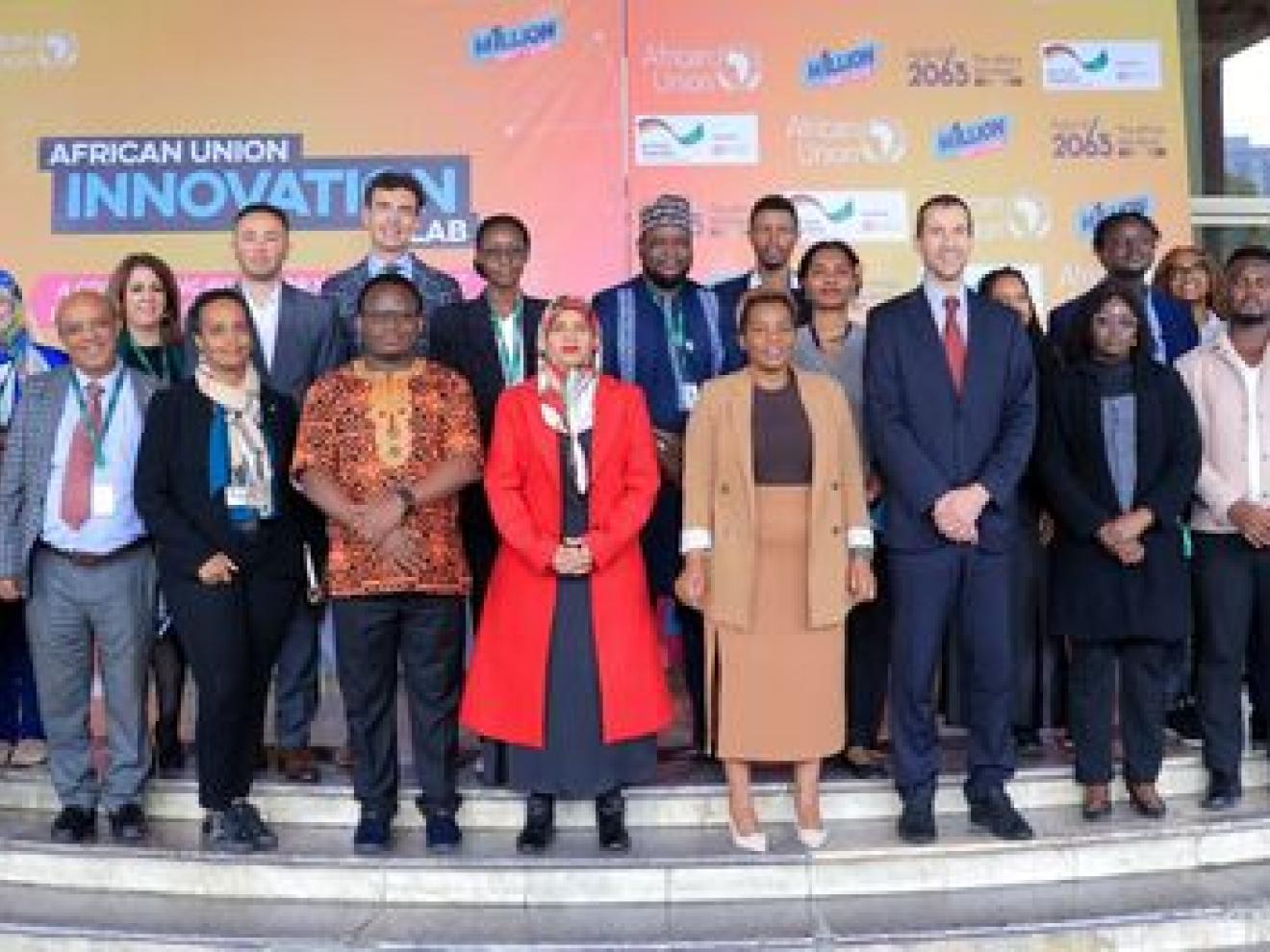 Gruppenbild des "African Union Innovation Lab".